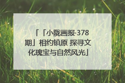 「小陇画报·378期」相约镇原 探寻文化瑰宝与自然风光