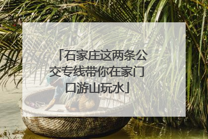 石家庄这两条公交专线带你在家门口游山玩水