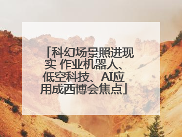 科幻场景照进现实 作业机器人、低空科技、AI应用成西博会焦点
