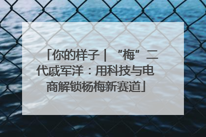 你的样子｜“梅”二代戚军洋：用科技与电商解锁杨梅新赛道