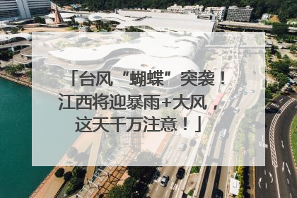 台风“蝴蝶”突袭！江西将迎暴雨+大风，这天千万注意！