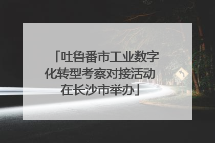 吐鲁番市工业数字化转型考察对接活动在长沙市举办