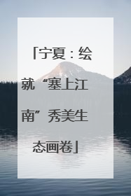 宁夏：绘就“塞上江南”秀美生态画卷