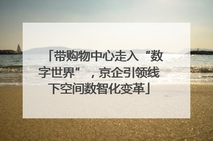 带购物中心走入“数字世界”，京企引领线下空间数智化变革