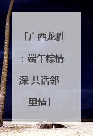 广西龙胜：端午粽情深 共话邻里情