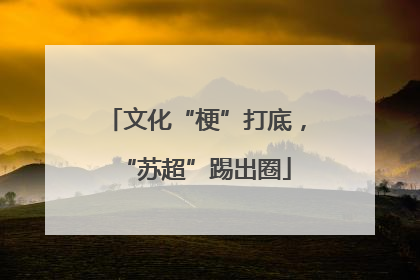 文化“梗”打底，“苏超”踢出圈