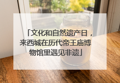 文化和自然遗产日，来西城在历代帝王庙博物馆里遇见非遗