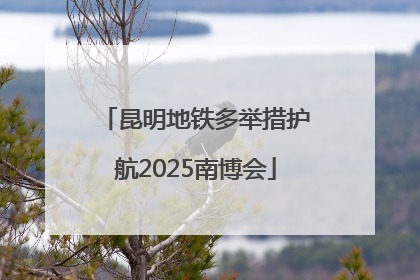 昆明地铁多举措护航2025南博会