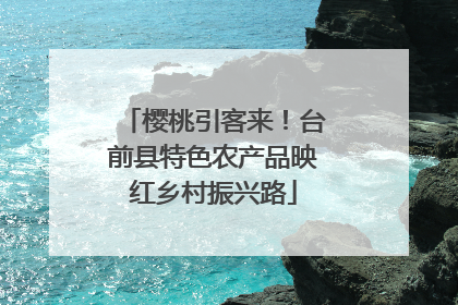 樱桃引客来！台前县特色农产品映红乡村振兴路