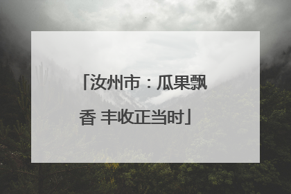 汝州市：瓜果飘香 丰收正当时