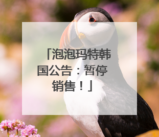 泡泡玛特韩国公告：暂停销售！