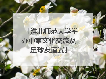 淮北师范大学举办中柬文化交流及足球友谊赛