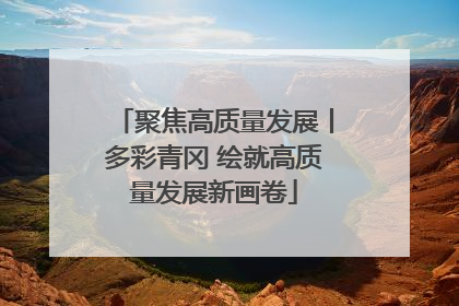 聚焦高质量发展丨多彩青冈 绘就高质量发展新画卷