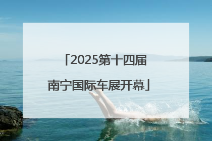 2025第十四届南宁国际车展开幕